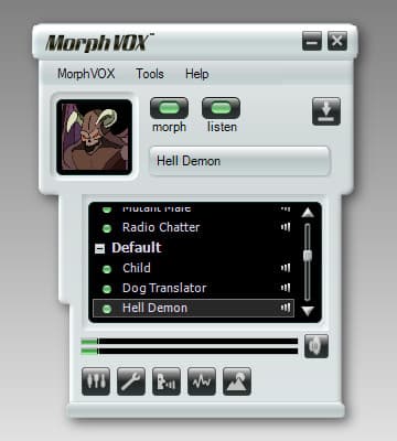 MorphVOX Pro 4.3.3 Программа для изменения голоса MorphVOX Pro 4.3.3 Программа для изменения голоса