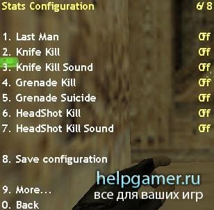 Miscstats, Multikill, Headshot, Prepare to fight, Godlike & etc sounds Miscstats, Multikill, Headshot, Prepare to fight, Godlike & etc sounds