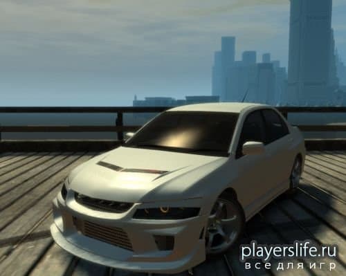 Mitsubishi Lancer EVO 8 для GTA 4 Mitsubishi Lancer EVO 8 для GTA 4