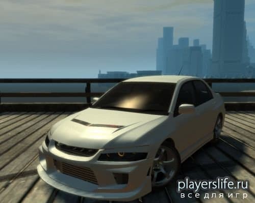 Mitsubishi Lancer EVO 8 для GTA 4