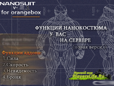 Нанокостюм версия - 2.1 для CSS Нанокостюм версия - 2.1 для CSS