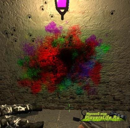 Цветная кровь для Counter-Strike: Source Цветная кровь для Counter-Strike: Source